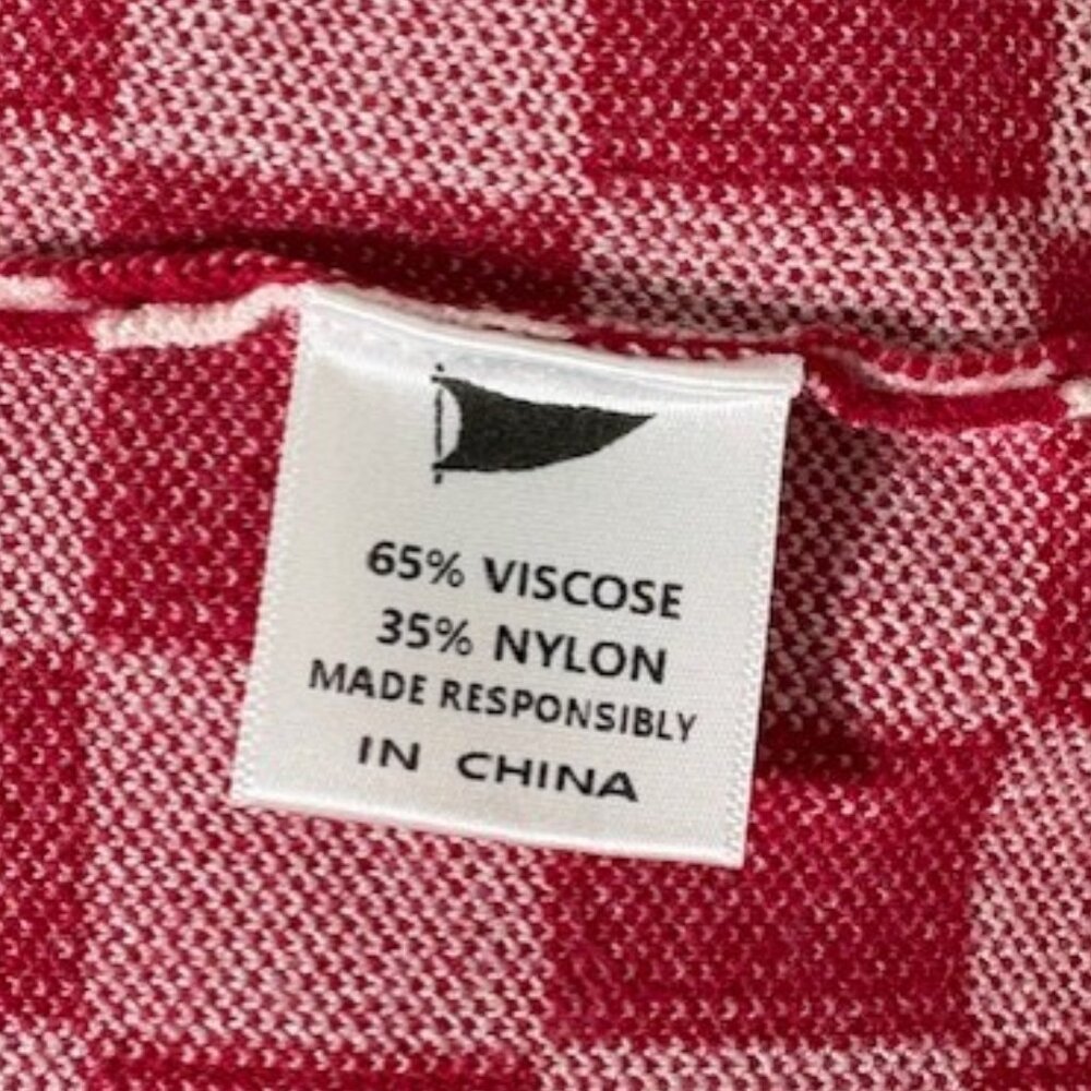 Alabama Crimson Tide Gameday Social Cropped Sweater S Bama Checkerboard Red NWT - Picture 8 of 8